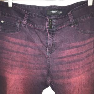 Macaroon wash Torrid Jegging SZ 20